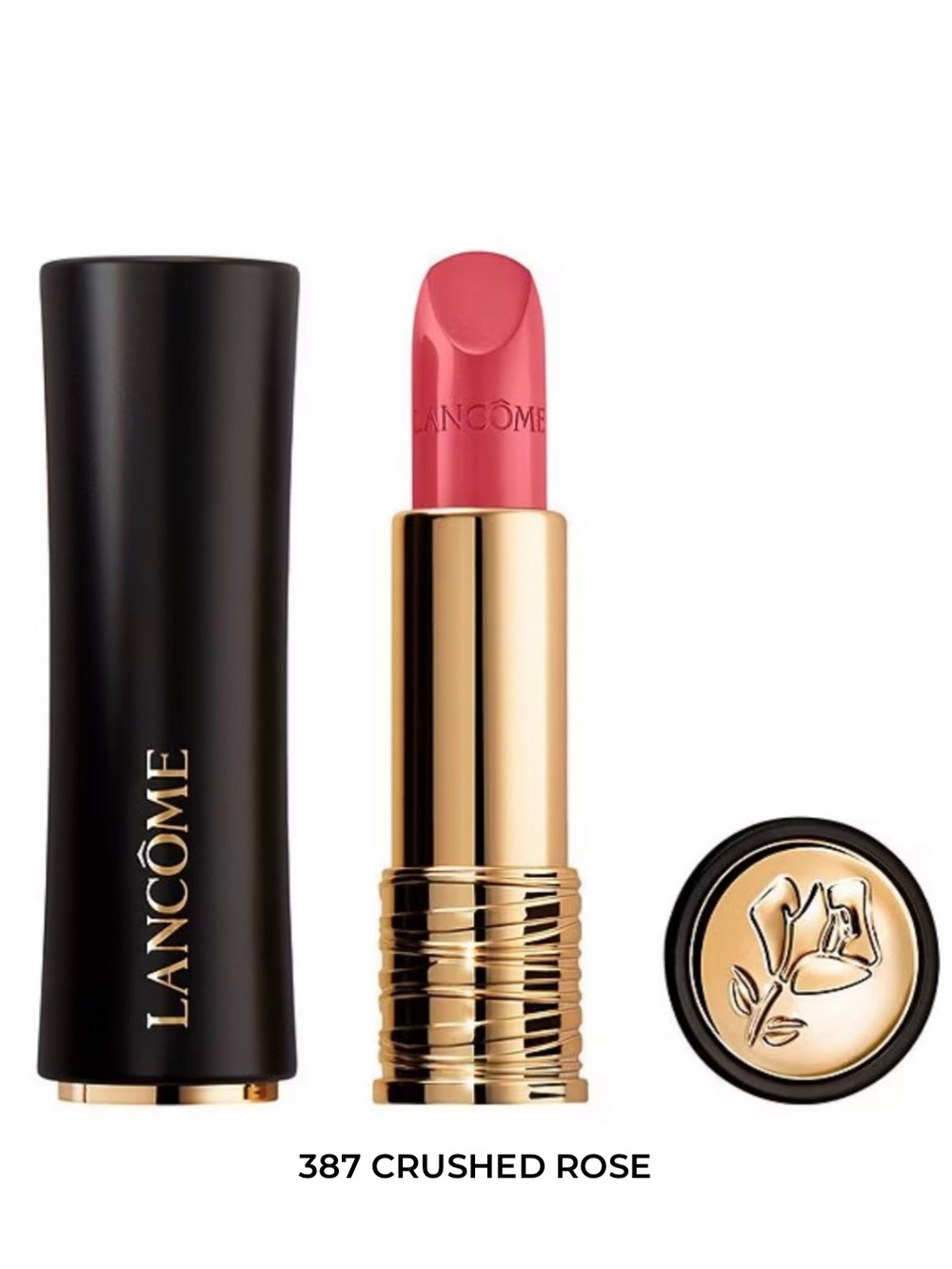 Lancôme L’Absolu Rouge Cream Lipstick 387 Crushed Rose BNIB